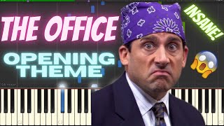 The Office  Theme Song Piano Tutorial by PianoLand [upl. by Lienet]