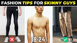 Skinny guys dressing tips  5 Fashion Tips For Skinny Men amp Boys  Style With Faizy [upl. by Emiatej516]