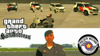 GTA SA PACK DE VIATURAS DA PMESP  SKINS PERSONALIZADAS [upl. by Sapers]