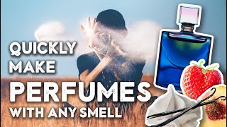 Make INFINITE great smelling perfumes using PERFUME BASES [upl. by Llewoh]