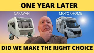 One Year Later Switching From A Motorhome To A Caravan Did We Make The Right Choice [upl. by Krefetz117]