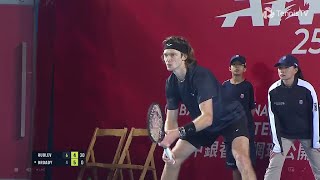 Andrey Rublev vs Liam Broady ATP HONG KONG MEN SINGLES 2024🔴  TENNIS HIGHLIGHTS 🔴🔥 [upl. by Hawkins]