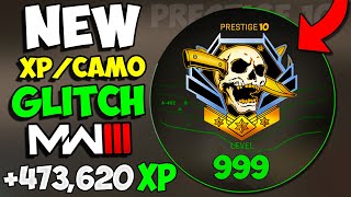 NEW MW3 SOLO UNLIMITED RANK XP amp CAMO UNLOCK GLITCH Max Weapons in 1 GAME [upl. by Lareine]