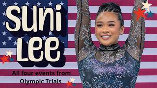 🔥Suni Lee  2024 Gymnastics  Best Floor Bars Beam Vault sports [upl. by Nilauqcaj210]