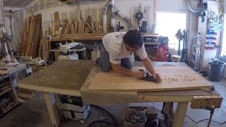 Building the Desk Top and Drawer Glides fot The Cherry Writing Desk [upl. by Arza337]