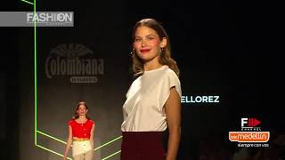 INES BELLOREZ Moda a la Colombiana Spring Summer 2019 COLOMBIAMODA 2018  Fashion Channel [upl. by Ynneh]