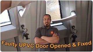 Faulty amp Locked UPVC Door Opened amp Lock Replaced  Your London Locksmith [upl. by Sedgewake518]