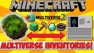 Minecraft Bukkit Plugin  Multiverse Inventories  Tutorial [upl. by Assenab]