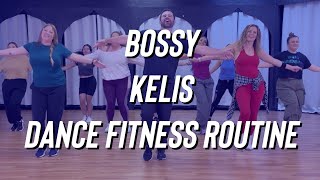 Bossy  Kelis  Dance Fitness  Turn Up  Zumba  FitDance  Easy TikTok [upl. by Whittaker]