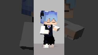 cute dance 🩰minecraft shorts [upl. by Ellehcal]