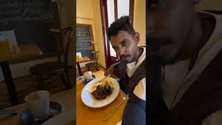 Ranjith on wheels Cycle Traveler eat food [upl. by Cirdla]