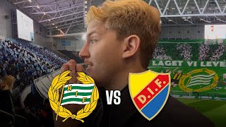 AVBRUTET DERBY HAMMARBY vs DJURGÅRDEN 20 okt 2024 [upl. by Ebbie]