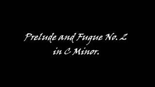 Harpsichord ♫♪♫  Prelude and Fugue No 2 in C minor BWV 847  ♪♫♪ [upl. by Syned]