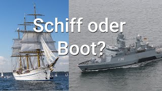 Deutsche Marine erklärt Der Unterschied zwischen Schiff und Boot und was ist ein I0 insideF125 [upl. by Roane500]