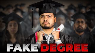 FAKE Degree Scam India’s Biggest Problem [upl. by Hillhouse]