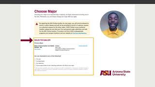 How to apply to ASU Online  Step 5 Choose a degree [upl. by Pascal936]