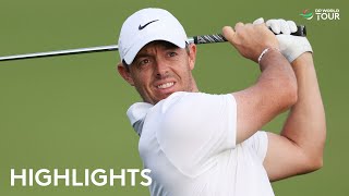 Rory McIlroy Round 1 Highlights  2024 Hero Dubai Desert Classic [upl. by Elka]