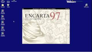 OLD PC Microsoft Enciclopedia Encarta 1997  Intro [upl. by Emmaline]