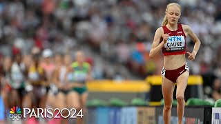 Bold strategy from 19 year old leads to WILD 5K heat at World Championships  NBC Sports [upl. by Lauder164]