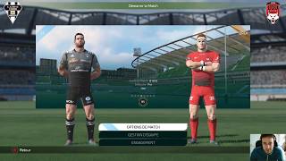 BRIVE  LYON LOU  Rugby 18 [upl. by Ardnoyek]