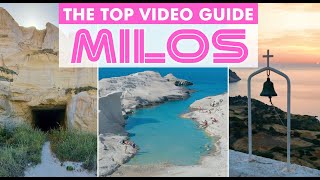 What to do in Milos Greece  Everything about Milos  The Top 30 things to do in Milos Greece 4k [upl. by Cunningham278]