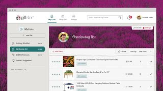 How to make a private wish list on Giftster [upl. by Minsat]
