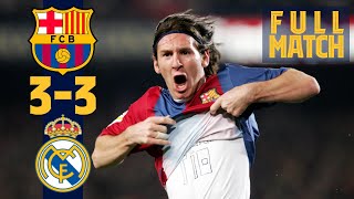 FULL MATCH BARÇA 33 REAL MADRID Messis first hattrick in the Clásico [upl. by Boyse]