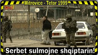 Momenti kur sulmohet shqiptari ne veri te Mitrovices  Tetor 1999 [upl. by Thelma]