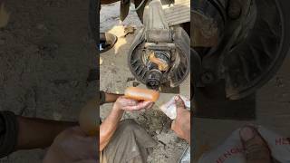 Is it right way to grease wheel bearing grease grease bearing restoration viralvideo [upl. by Cedar]