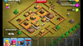 Clash of Clans Level 11  Brute Force [upl. by Clevey]