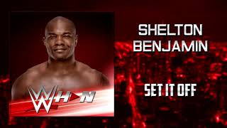 WWE Shelton Benjamin  Set It Off Entrance Theme  AE Arena Effects [upl. by Vallery]