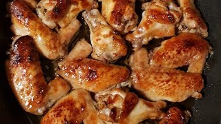 Ailes de poulet caramélisé à la sauce soja 👌👌facile et rapide à faire [upl. by Nabila]