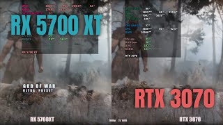 RX 5700 xt to RTX 3070 [upl. by Ynohta62]