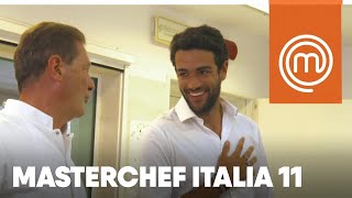 In esterna arriva un piacevole imprevisto  MasterChef Italia 11 [upl. by Nevuer]