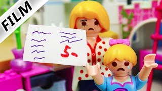 Playmobil Film Deutsch  HANNAH SCHREIBT 5 IN DEUTSCH ANGST ZU ERZÄHLEN  Kinderfilm Familie Vogel [upl. by Niret]