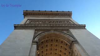 PARIS triumphal arch notre dame seine river the pantheon le Louvre les invalides [upl. by Owain709]