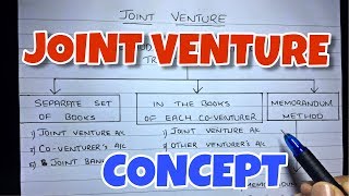 1 Joint Venture  Concept  Financial Accounting By Saheb Academy [upl. by Stieglitz]