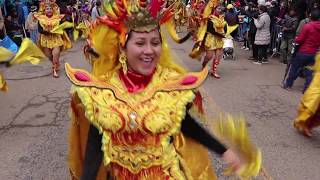 DIABLADA PORTEÑO 2019PARADA Y VENERACION A LA VIRGEN DE LA CANDELARIA 2019 [upl. by Berthe]