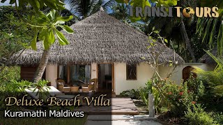 Deluxe Beach Villa  Kuramathi  Room Tour [upl. by Donaghue]