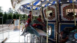 buttonwood park carousel ride new bedford mass [upl. by Giaimo]