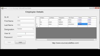 Employee Detail Form [upl. by Oirelav]