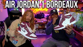 Air Jordan 1 Bordeaux  Best Jordan 1 Of The Year [upl. by Reynold]