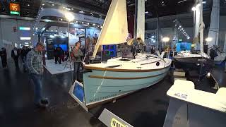 New 2024 small sailing boat SWALLOW YACHTS BayCruiser 21 [upl. by Linnette]