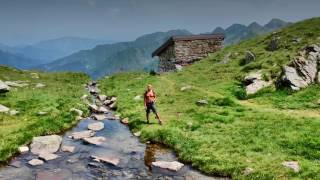 Trekking in Ossola Valstrona Cima Lago lago capezzone In volo con Dji Spark [upl. by Hailed]