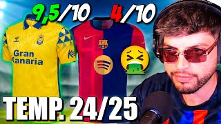 PUNTUANDO EQUIPACIONES de la LIGA TEMPORADA 2425 🥵 [upl. by Spearing]