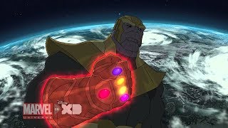 The Avengers vs Thanos  Avengers Assemble S2E13 [upl. by Waylon975]