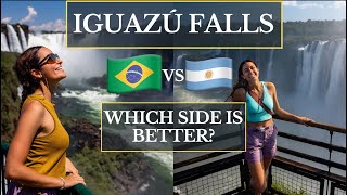 Iguazu Falls Argentina and Brazil Which side is better [upl. by Andrade]