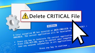 Can You DESTROY Your Computer by Deleting ONE File [upl. by Sillsby169]