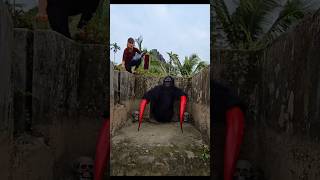 Young Girl Destroys Gorilla Monster With Boom [upl. by Vinna42]