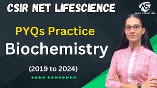 Biochemistry PYQs Practice  CSIRNET LIFESCIENCE apnasapnajrf [upl. by Arrat]